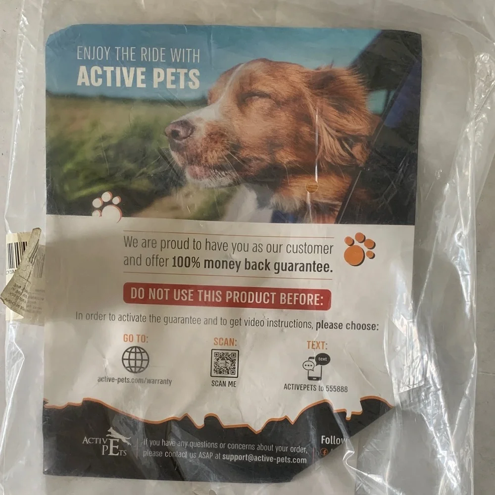 Active USA Black Pet Seat Protector